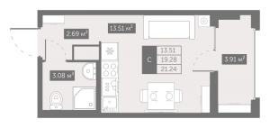 планировка, фото №1