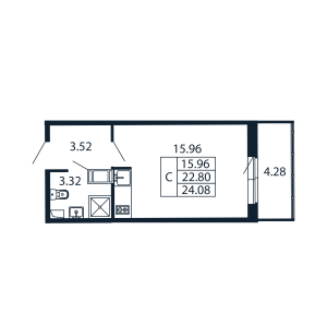 планировка, фото №1