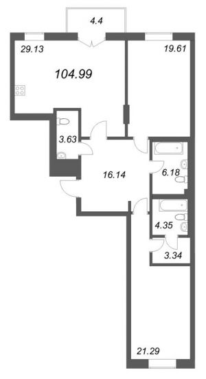 планировка, фото №1