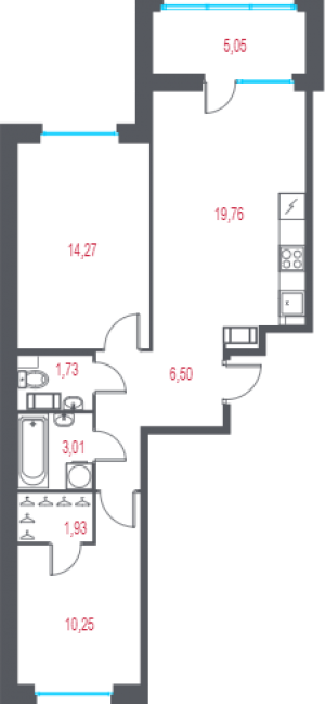 планировка, фото №1