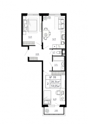 планировка, фото №1