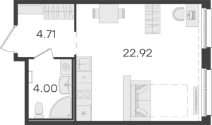 планировка, фото №1