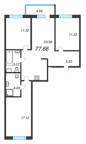 планировка, фото №1