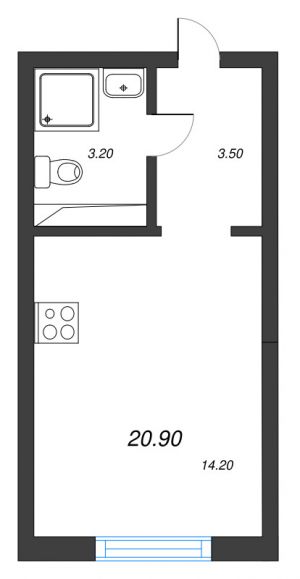планировка, фото №1