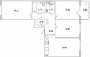 планировка, фото №1