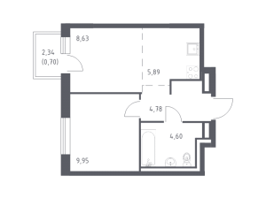 планировка, фото №1