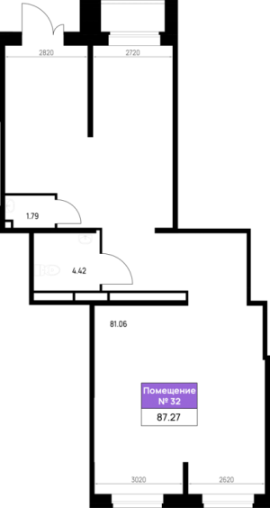 планировка, фото №1