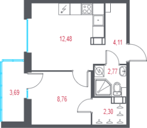 планировка, фото №1