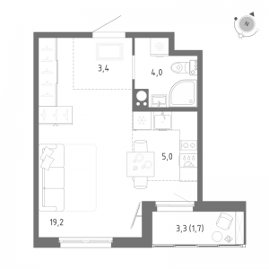 планировка, фото №1