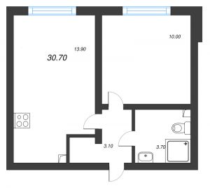 планировка, фото №1