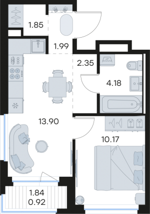 планировка, фото №1