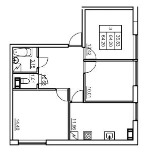 планировка, фото №1