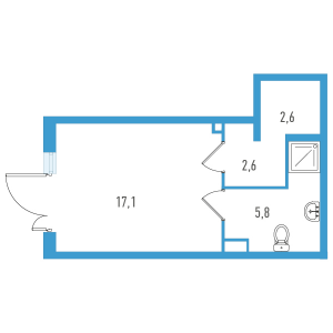 планировка, фото №1