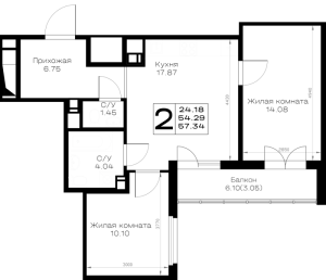 планировка, фото №1
