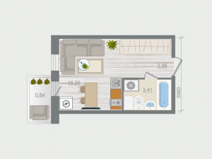 планировка, фото №1