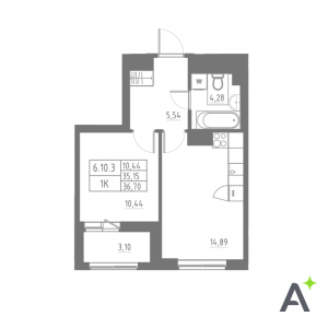 планировка, фото №1