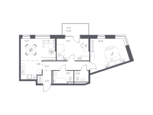 планировка, фото №1