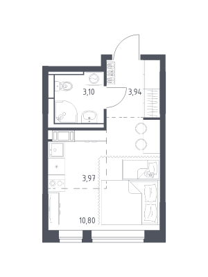 планировка, фото №1