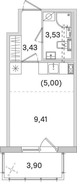 планировка, фото №1