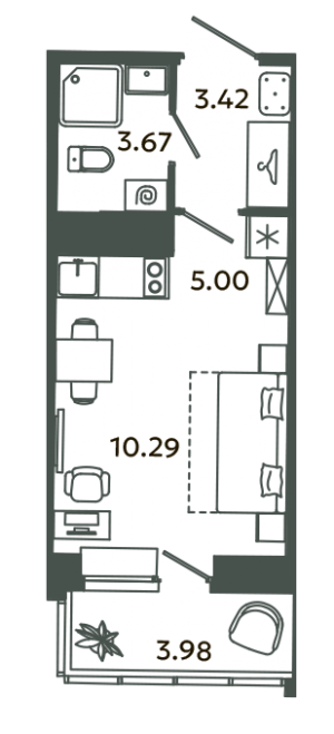 планировка, фото №1