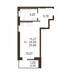 планировка, фото №1