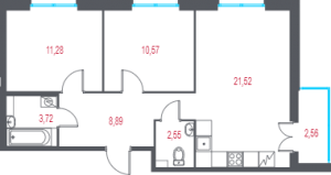 планировка, фото №1