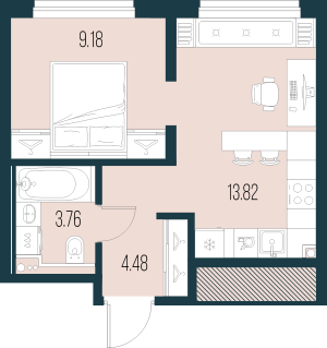 планировка, фото №1