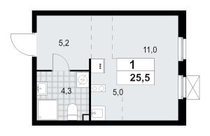 планировка, фото №1