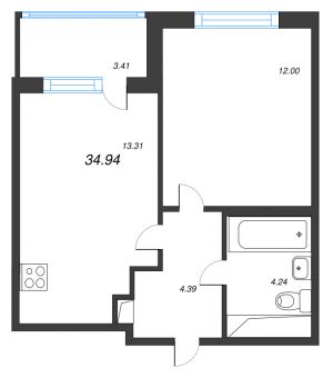 планировка, фото №1