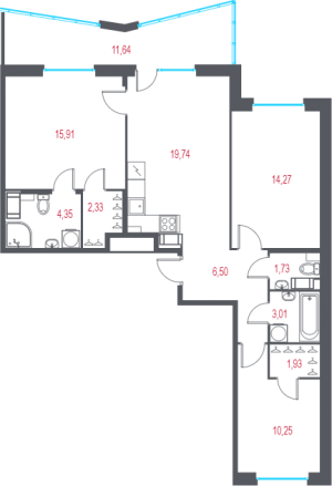 планировка, фото №1