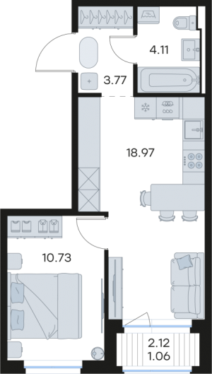 планировка, фото №1