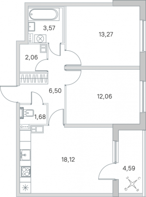 планировка, фото №1