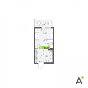 планировка, фото №1