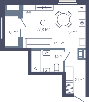 планировка, фото №1