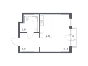 планировка, фото №1