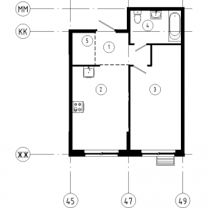 планировка, фото №1
