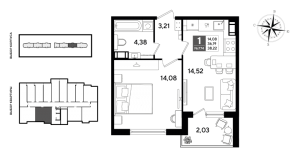 планировка, фото №1