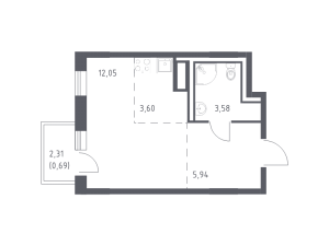 планировка, фото №1