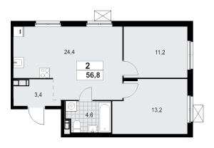 планировка, фото №1