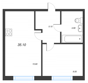 планировка, фото №1