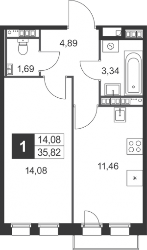 планировка, фото №1