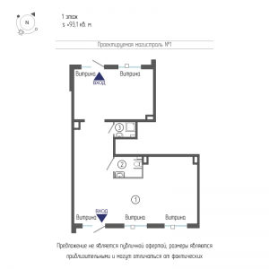 планировка, фото №1