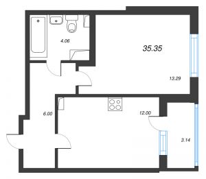 планировка, фото №1