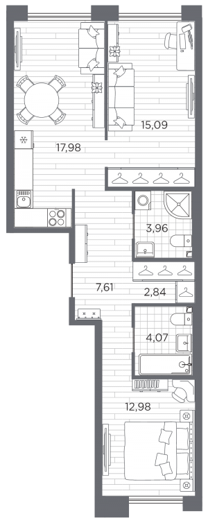 планировка, фото №1