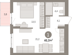 планировка, фото №1