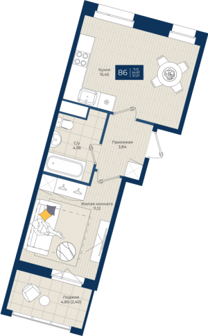 планировка, фото №1