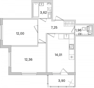 планировка, фото №1