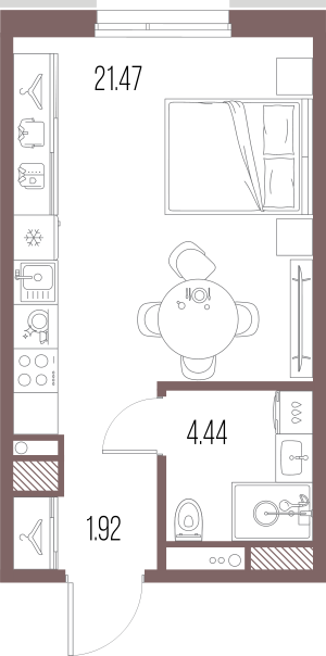 планировка, фото №1