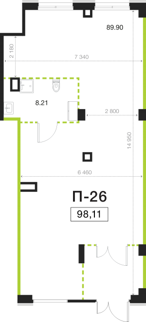 планировка, фото №1