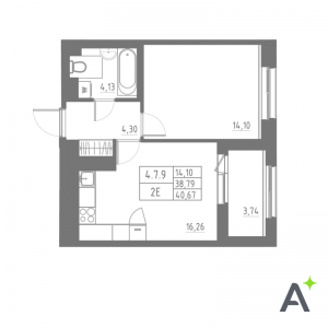 планировка, фото №1